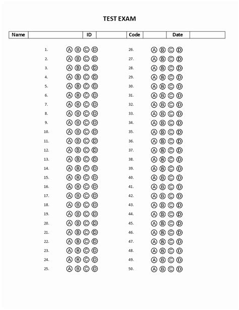 school exam test papers templates white|free multiple choice test templates.